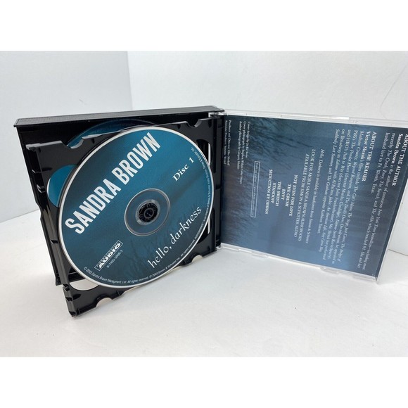 HELLO DARKNESS   -Book on CD-SANDRA BROWN  read by VICTOR SLEZAK - Picture 6 of 6